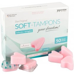 Joydivision Soft Tampons normal 50 ks dámský hygienický tampon - Nejlepší  Ceny.cz
