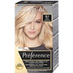 L'Oréal Préférence 9.1 Oslo Velmi světlá popelavá blond – Hledejceny.cz