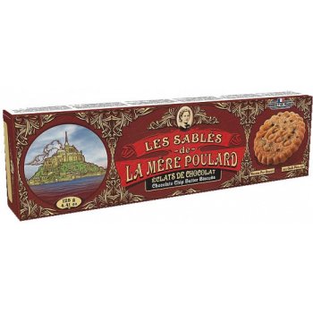 LA MÉRE POULARD Chocolate chip butter biscuits máslové sušenky 125 g