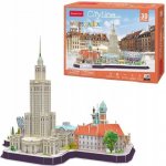 CubicFun 3D puzzle City Line Waršava 126 ks – Zboží Dáma