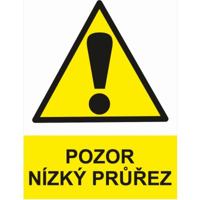 Pozor nízký průřez plast 0,5 mm A4 (297 x 210 mm) – Hledejceny.cz