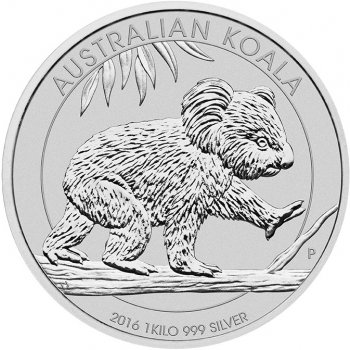 The Perth Mint stříbrná mince Silver Australian Koala 1 kg