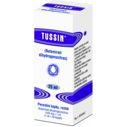 TUSSIN POR 4,62MG/ML POR GTT SOL 1X25ML