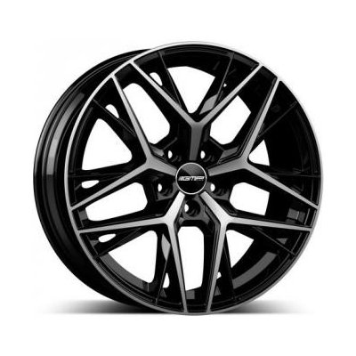 GMP LUNICA 7,5x19 5x108 ET42 black diamond – Zboží Mobilmania