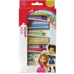Edel+White dětské dentální pasty s ovocnými příchutěmi 7 x 9,4 ml – Zboží Mobilmania