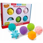 Smily Play Senzorické míčky 6 kusů – Zboží Mobilmania