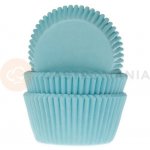 House of Marie Košíčky na cupcaketyrkysová HM4716 modrá průměr 5 cm 50 ks – Zboží Dáma
