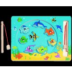 Woody Kruh Rybolov magnetická hra – Zboží Dáma