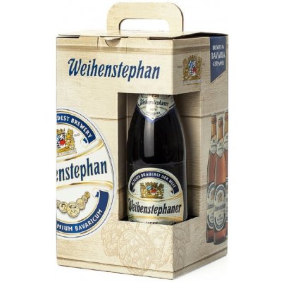Weihenstephaner 3 x 0,5 l (dárkové balení 1 sklenice) – Zbozi.Blesk.cz