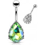 Šperky4U piercing do pupíku kapka WP0024-G – Hledejceny.cz