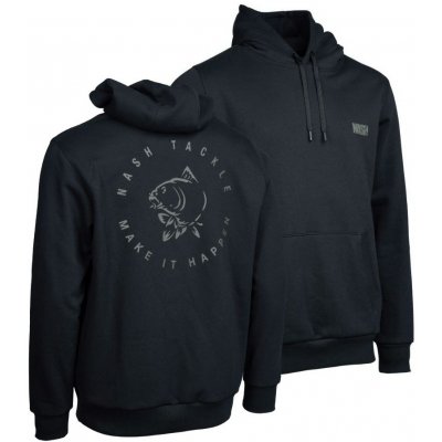 Nash mikina Make It Happen Carp Logo Hoody black – Sleviste.cz