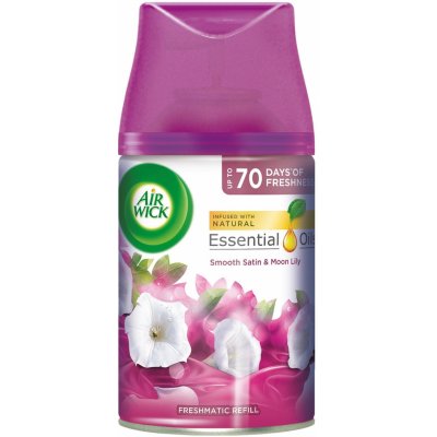 Air Wick FreshMatic Smooth Satin & Moon Lily osvěžovač strojek a náplň 250 ml – Hledejceny.cz