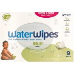 WATERWIPES 100% BIO odbouratené ubrousky 9 x 60 ks – Zboží Dáma