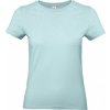 Dámská Trička B&C Základní bavlněné hladké tričko 190 g m zelená mátová