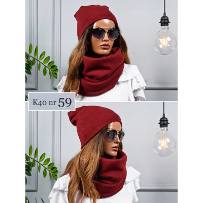 Fashionweek Moderni zimní set čepice a šála FAN01/K40 Vínově – Hledejceny.cz
