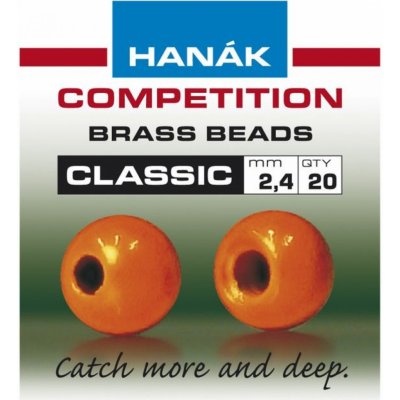 Hanák Competition Klasické Mosazné Hlavičky Fluo Oranžové 4,7 mm – Hledejceny.cz