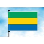 LIBEA, s.r.o. Gabon stolní vlaječka Uchycení: Dutinka (pro nasunutí) – Hledejceny.cz