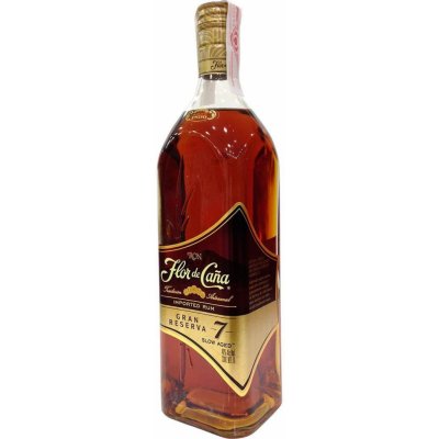 Rum Flor De Cana Grand Reserve 7y 40% 1 l (holá láhev)