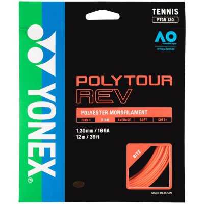 Yonex PolyTour REV 12 m 1,30mm – Zboží Dáma