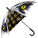 Eplusm Batman automatický deštník transparentní černý
