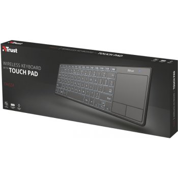 Trust Theza Wireless Keyboard with touchpad 22350