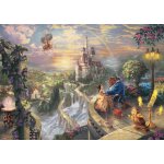 Schmidt Thomas Kinkade Disney Zamilovaná kráska a zvíře 1000 dílků – Zboží Mobilmania