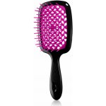 Jäneke kartáč Superbrush plochý obdélník černá ručka trny Fuchsia – Zboží Mobilmania