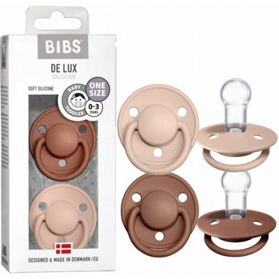 Bibs De Lux silikon Woodchuck blush 2 ks – Zbozi.Blesk.cz
