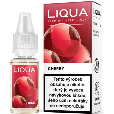 Ritchy Liqua Cherry 10 ml 3 mg – Zboží Mobilmania