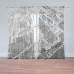 Sablio Záclony Rozbité sklo: 2ks 150x250cm – Hledejceny.cz