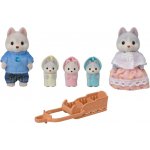 Sylvanian Families 5636 Rodina Husky s trojčaty – Zbozi.Blesk.cz