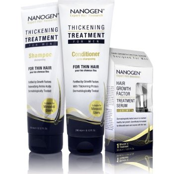 Nanogen šampon kondicionér a sérum proti vypadávání vlasů pro muže 510 ml  od 1 327 Kč - Heureka.cz