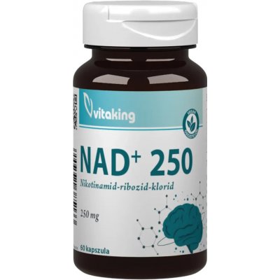 Vitaking NAD+ 250 mg 60 kapslí – Hledejceny.cz