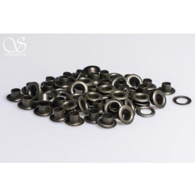 Průchodky staromosaz, 100 ks – Sleviste.cz