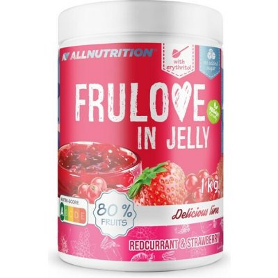 AllNutrition Frulove in Jelly 1000 g červený rybíz/ jahoda – Zboží Dáma