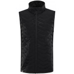 Alpine Pro Berfo 2 dětská zateplená vesta s reflexními prvky černá – Sleviste.cz