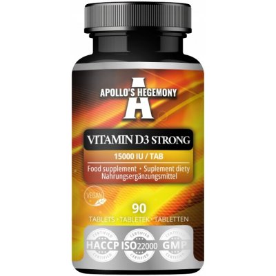 Apollo's Hegemony Vitamin D3 Strong 90 tablet – Hledejceny.cz