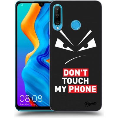 Pouzdro Picasee silikonové Huawei P30 Lite - Evil Eye - Transparent černé – Hledejceny.cz