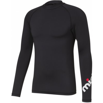 Mistral Pánské koupací triko s dlouhými rukávy UV 50+ (L (52/54), černá)
