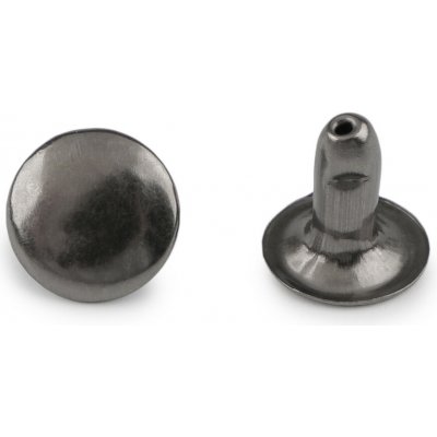 Duté nýty Ø8 mm - nikl černý (100 pár) – Zboží Dáma