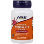 NOW Foods Vitamin D3 1000 IU 180 softgel kapslí – Hledejceny.cz