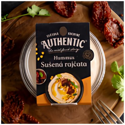 Authentic Hummus Sušená rajčata 180 g – Zboží Mobilmania
