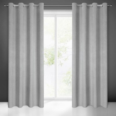 Takoy Závěs ELIZA z měkkého sametu s jemným reliéfním vzorem-HF-386205 | 140 x 250 cm – Hledejceny.cz
