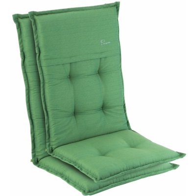 Blumfeldt Coburg, polstr, čalounění na židli, vysoké opěradlo, zahradní židle, polyester, 53 x 117 x 9 cm, 2 x podložka (CPT10_New_16)