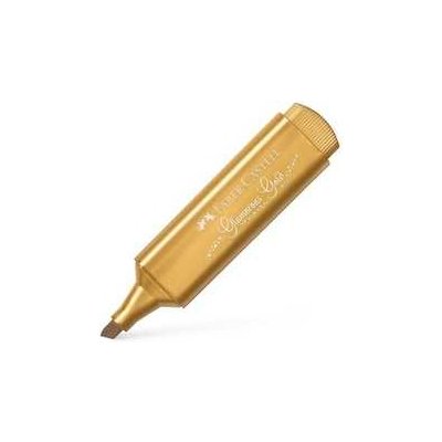Faber-Castell Textliner 1546 Metallic metalická zlatá 154626 – Zboží Živě