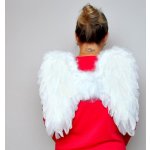 Andělská křídla z peří 44x42cm – Zboží Mobilmania