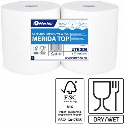 Merida Top Lux dvouvrstvé bílé 145 m 2 ks – Hledejceny.cz