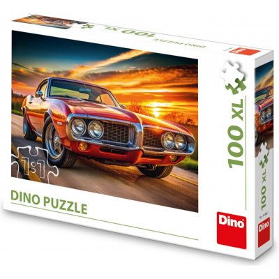 Dino Firebird 69 v západu slunce 100 XL dílků – Hledejceny.cz