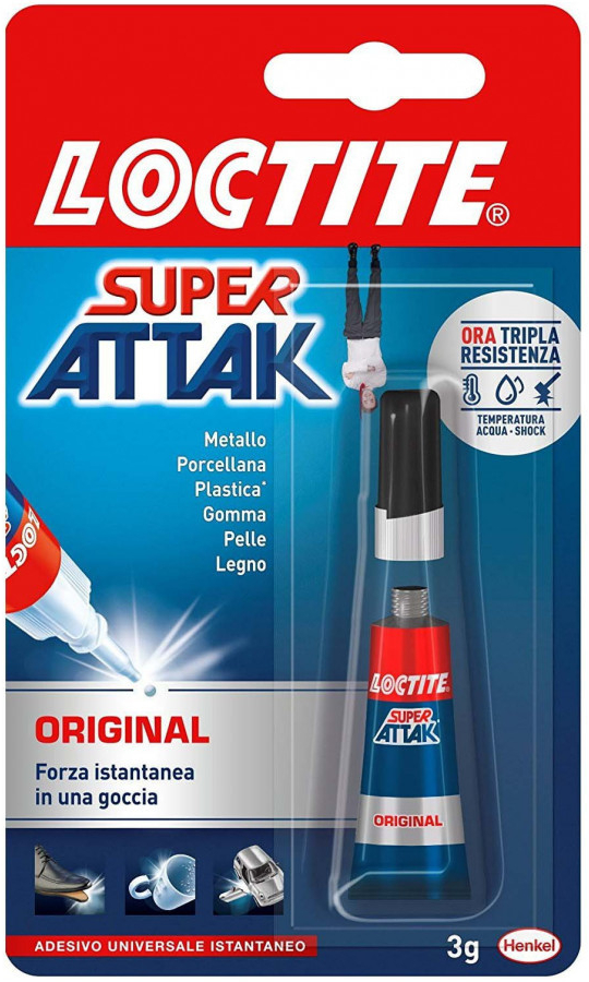 Loctite super attak plastica 2g+4ml - Loctite