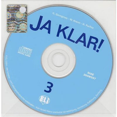 Ja klar! - audio-CD 3 – audionahrávky k 3. dílu učebnice němčiny – Hledejceny.cz